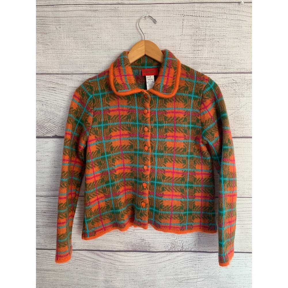 Vintage Wome's Colorful Kenzo Jacket  Size M
